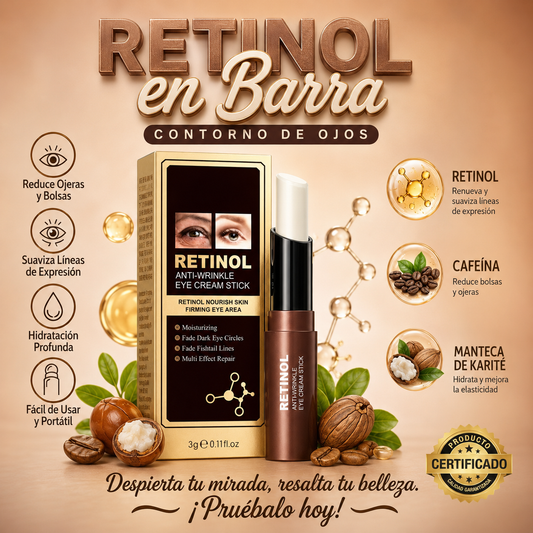 Retinol En Barra Contorno De Ojos