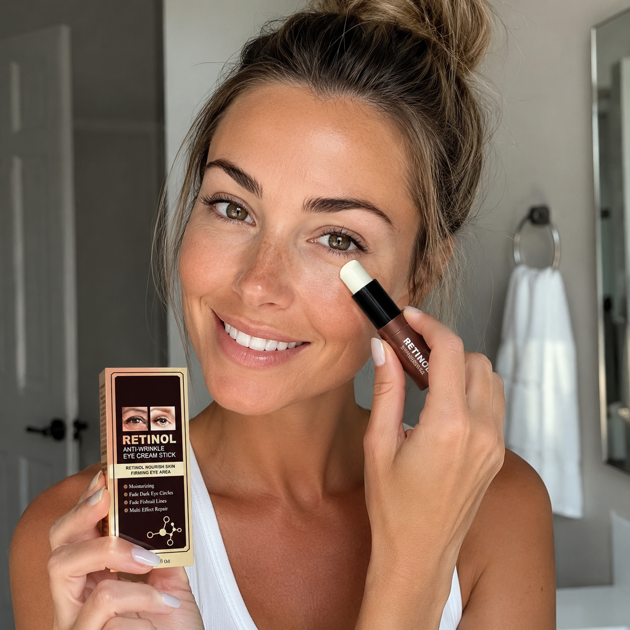 Retinol En Barra Contorno De Ojos