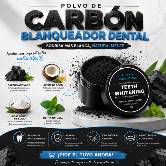 Polvo Blanqueador Dental