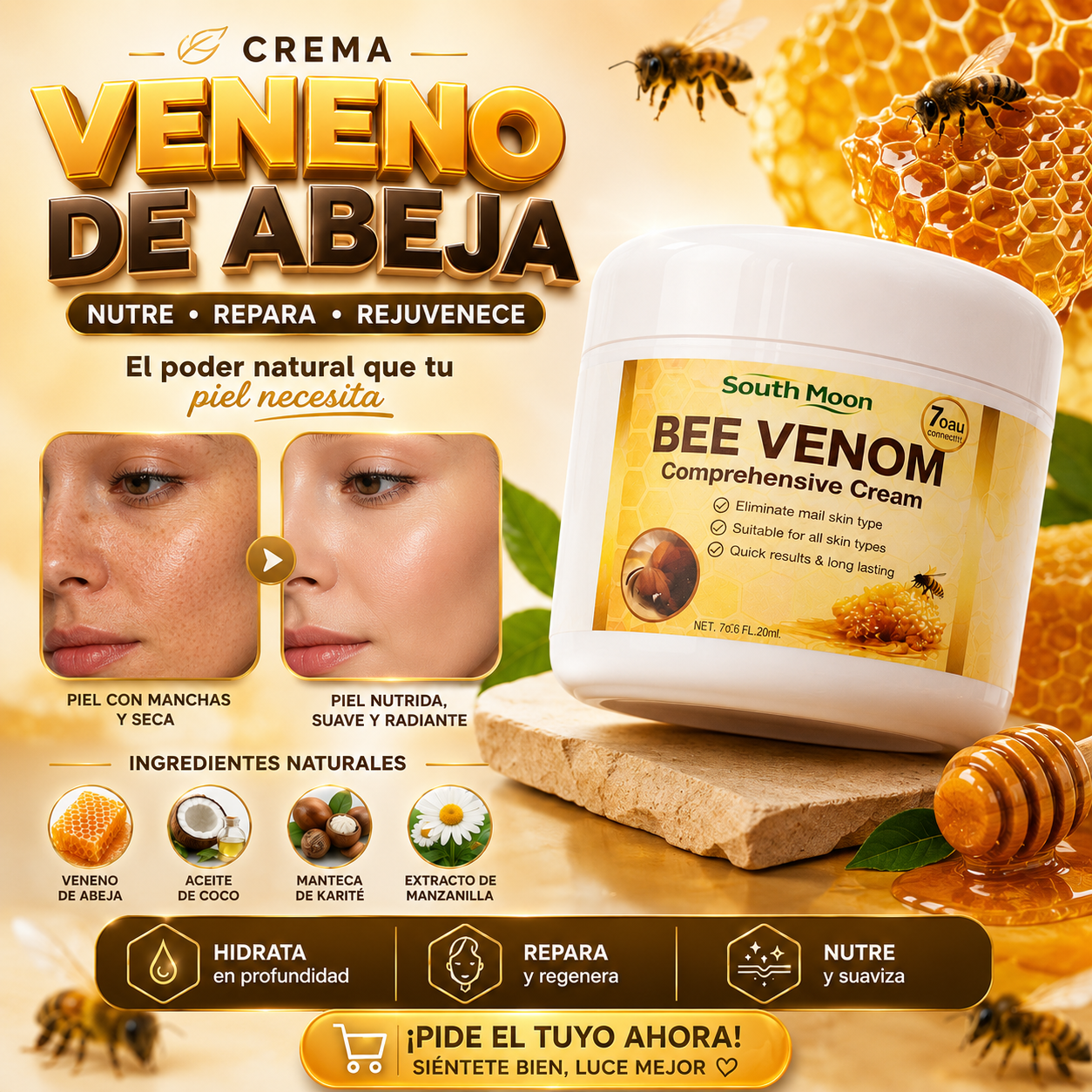 Crema Veneno de Abeja
