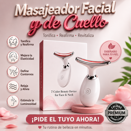 Masajeador Facial Y De Cuello