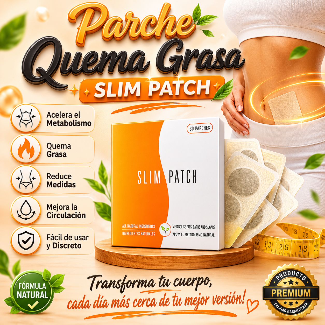 Parche Quema Grasa Slim Patch