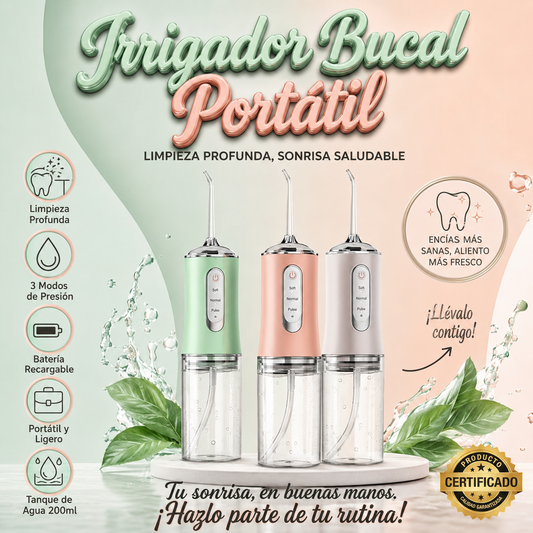 Irrigador Bucal Portátil