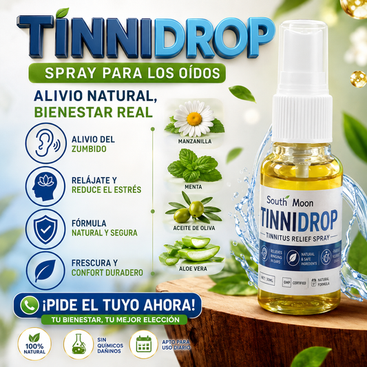 Tinnidrop Spray Limpiador De Oído