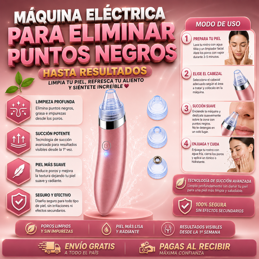 Máquina Eléctrica para eliminar puntos negros