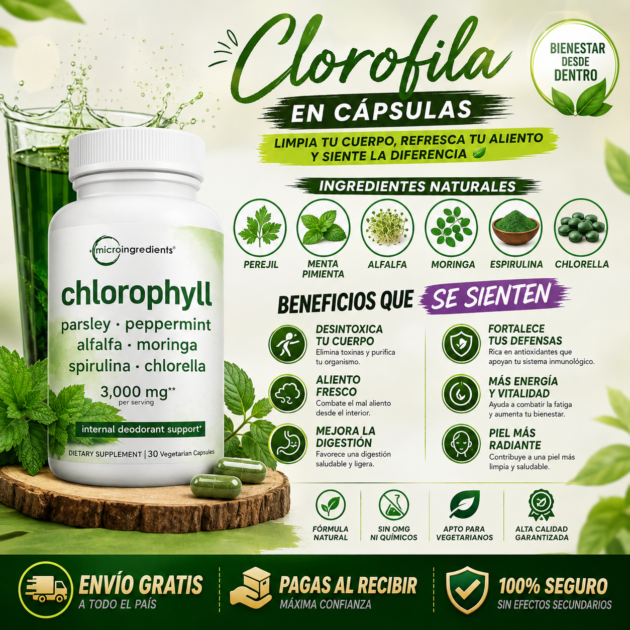 Clorofila en Capsulas 30