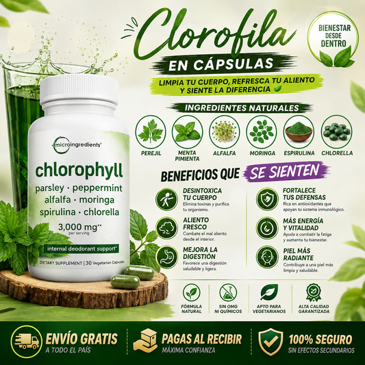 Clorofila en Capsulas 30
