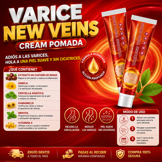 Varice new Veins Cream Pomada