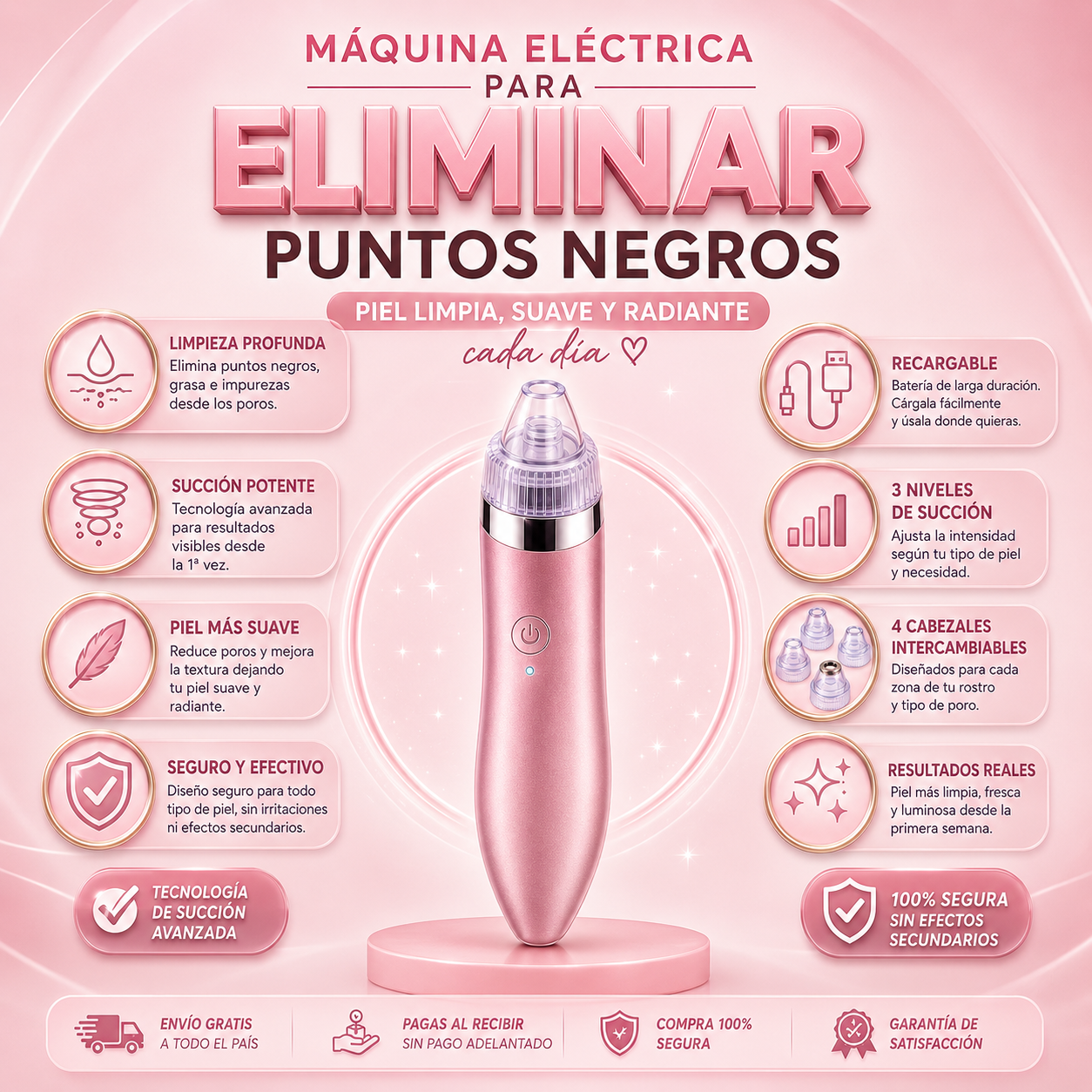 Máquina Eléctrica para eliminar puntos negros