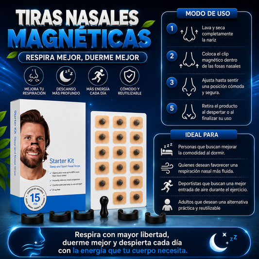 Tiras Nasales Magneticas